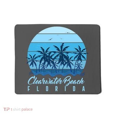 Retro Clearwater Beach Florida Mousepad
