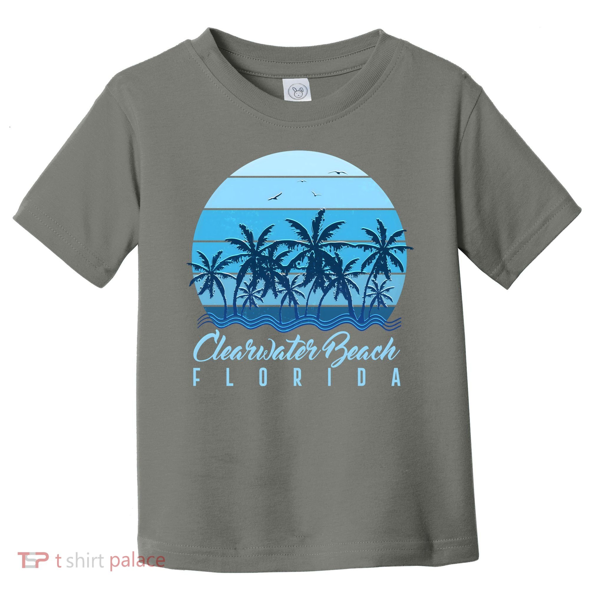 Retro Clearwater Beach Florida Toddler T-Shirt