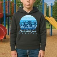 Retro Clearwater Beach Florida Kids Hoodie thumb 2
