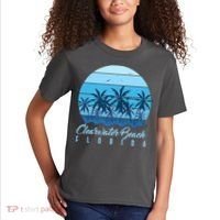 Retro Clearwater Beach Florida Kids T-Shirt thumb 2