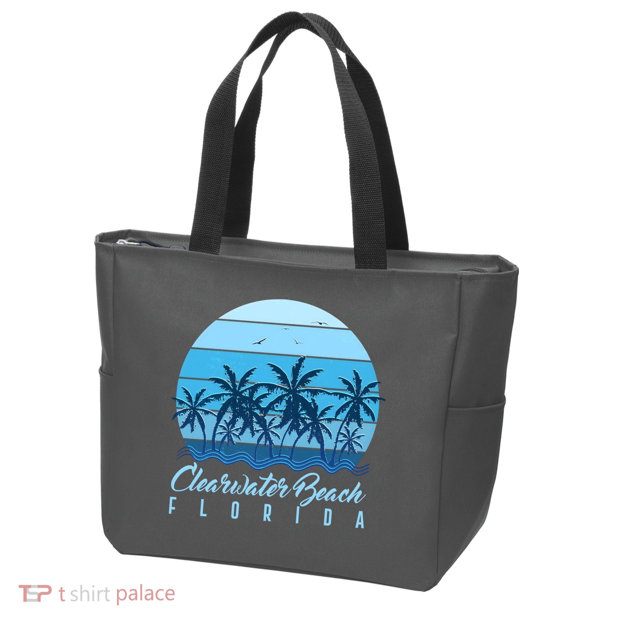Retro Clearwater Beach Florida Tote Bag