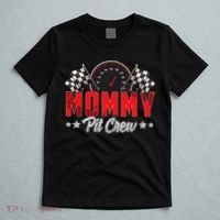 Race Car Birthday Party Racing Family Mommy Pit Crew T-Shirt thumb 5