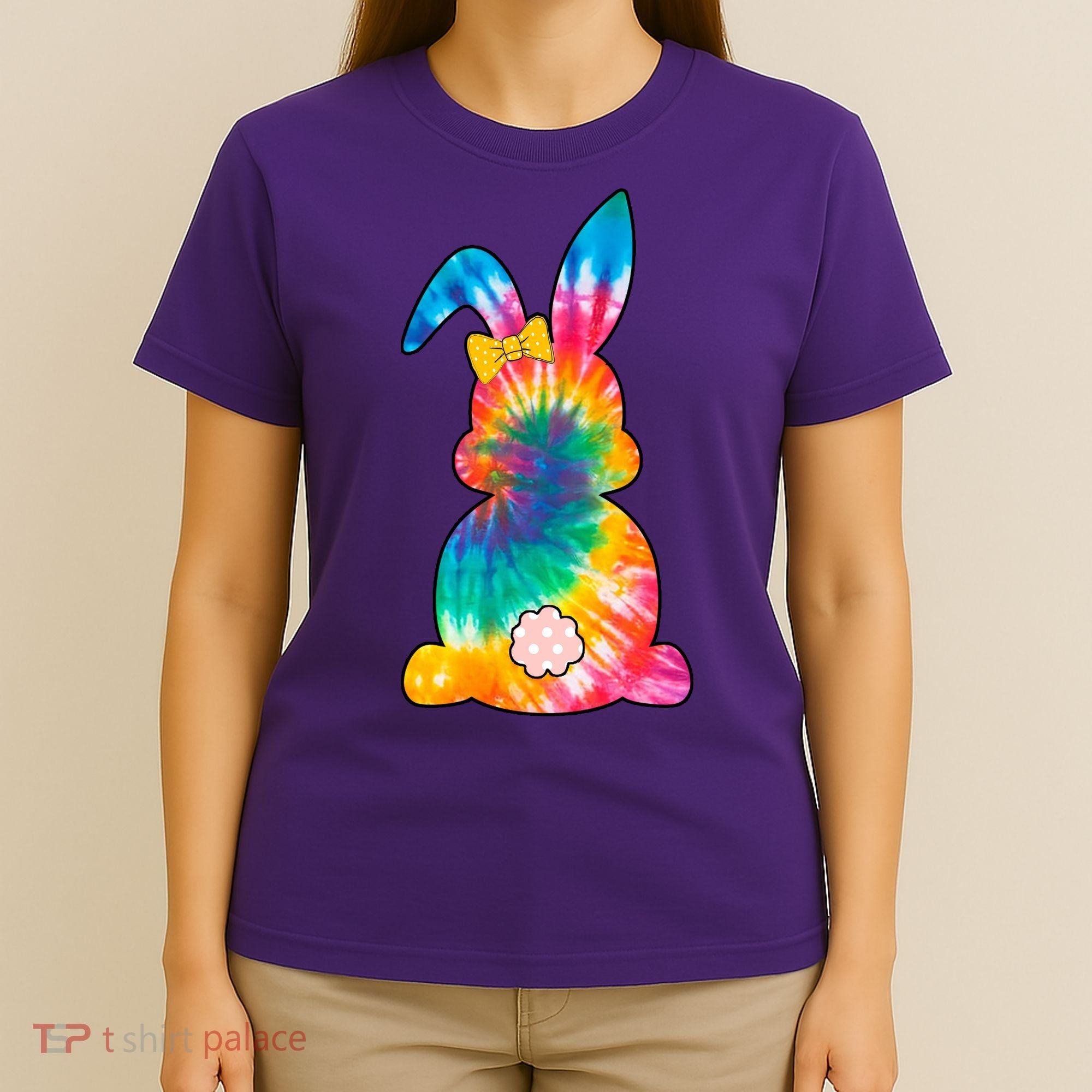 Rainbow Colorful Bunny T-Shirt