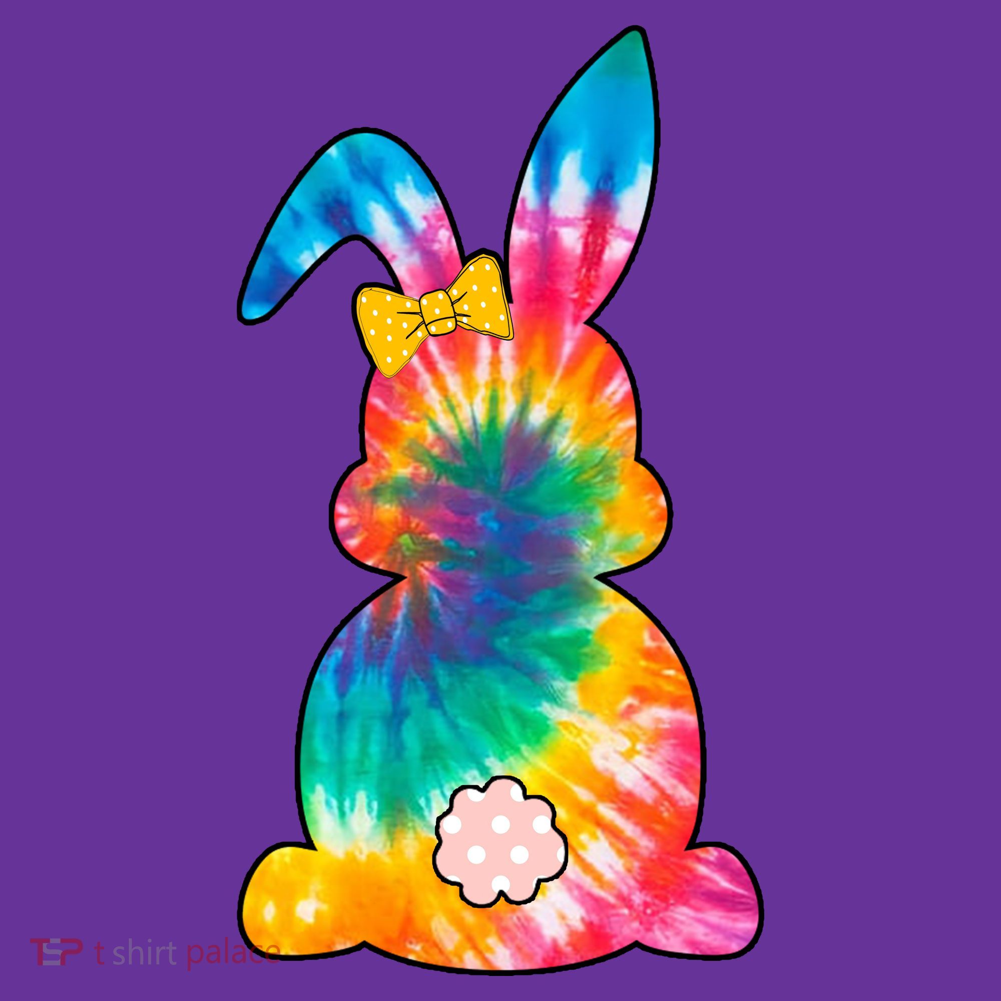 Rainbow Colorful Bunny T-Shirt