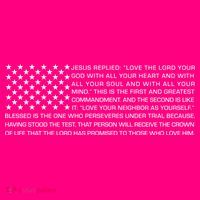 Religious Christianity Bible Verse USA American Flag Mousepad thumb 1