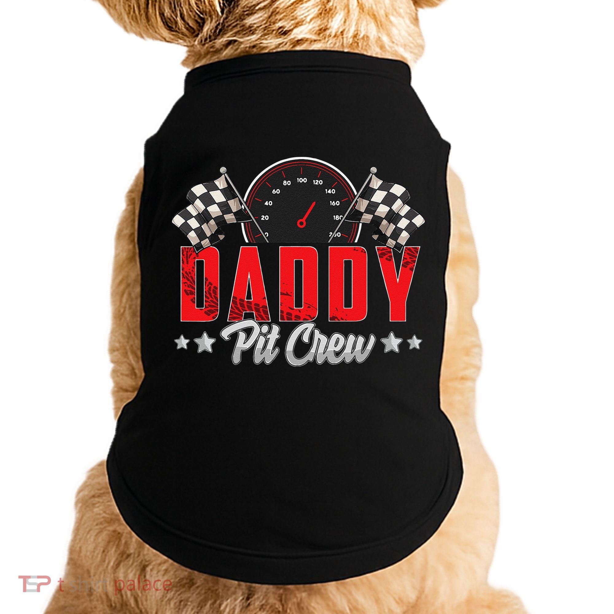 Race Car Birthday Party Racing Family Daddy Pit Crew Doggie Tank
