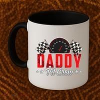 Race Car Birthday Party Racing Family Daddy Pit Crew Coffee Mug thumb 2