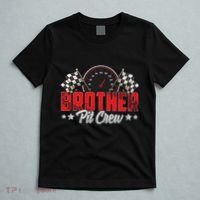 Race Car Birthday Party Racing Family Brother Pit Crew T-Shirt thumb 5