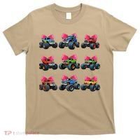 Retro Coquette Bow Monster Truck Coquette Girl For Women T-Shirt thumb 0