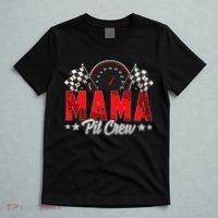 Race Car Birthday Party Racing Family Mama Pit Crew T-Shirt thumb 5