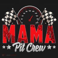 Race Car Birthday Party Racing Family Mama Pit Crew Baby Bodysuit thumb 2