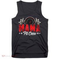 Race Car Birthday Party Racing Family Mama Pit Crew Tank Top thumb 0