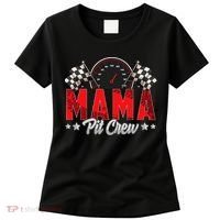 Race Car Birthday Party Racing Family Mama Pit Crew Women's T-Shirt thumb 0