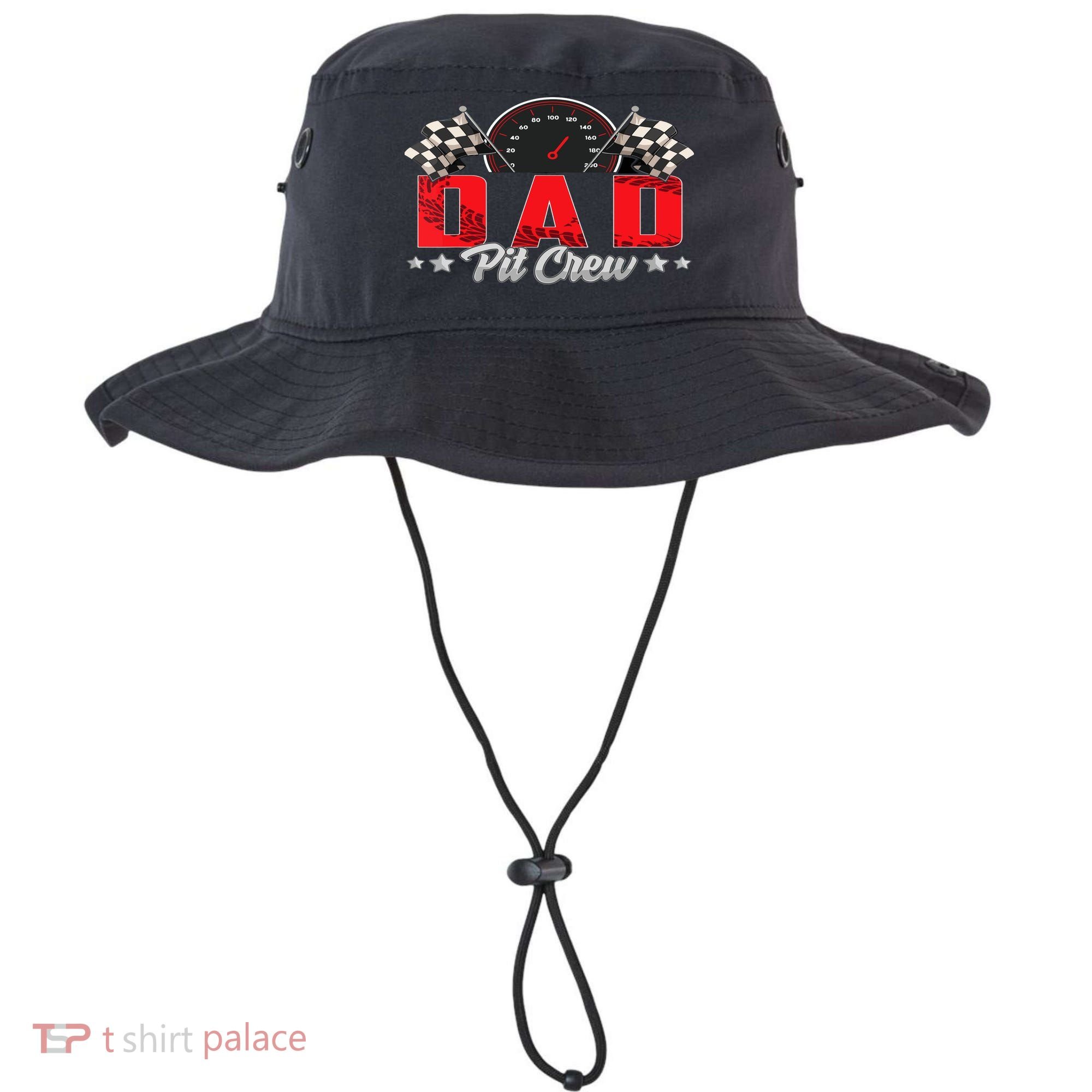 Race Car Birthday Party Racing Family Dad Pit Crew Bucket Hat