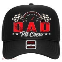 Race Car Birthday Party Racing Family Dad Pit Crew Hat thumb 0