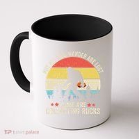 Rock Collector Bigfoot For Rockhound Geologist Geod Hunter Coffee Mug thumb 0