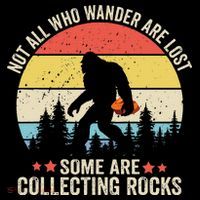 Rock Collector Bigfoot For Rockhound Geologist Geod Hunter Coffee Mug thumb 5