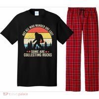 Rock Collector Bigfoot For Rockhound Geologist Geod Hunter Pajama Set thumb 0