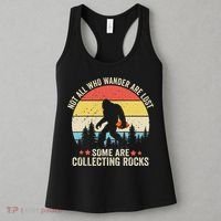 Rock Collector Bigfoot For Rockhound Geologist Geod Hunter Women's Tank Top thumb 3