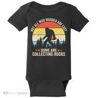 Rock Collector Bigfoot For Rockhound Geologist Geod Hunter Baby Bodysuit thumb 0