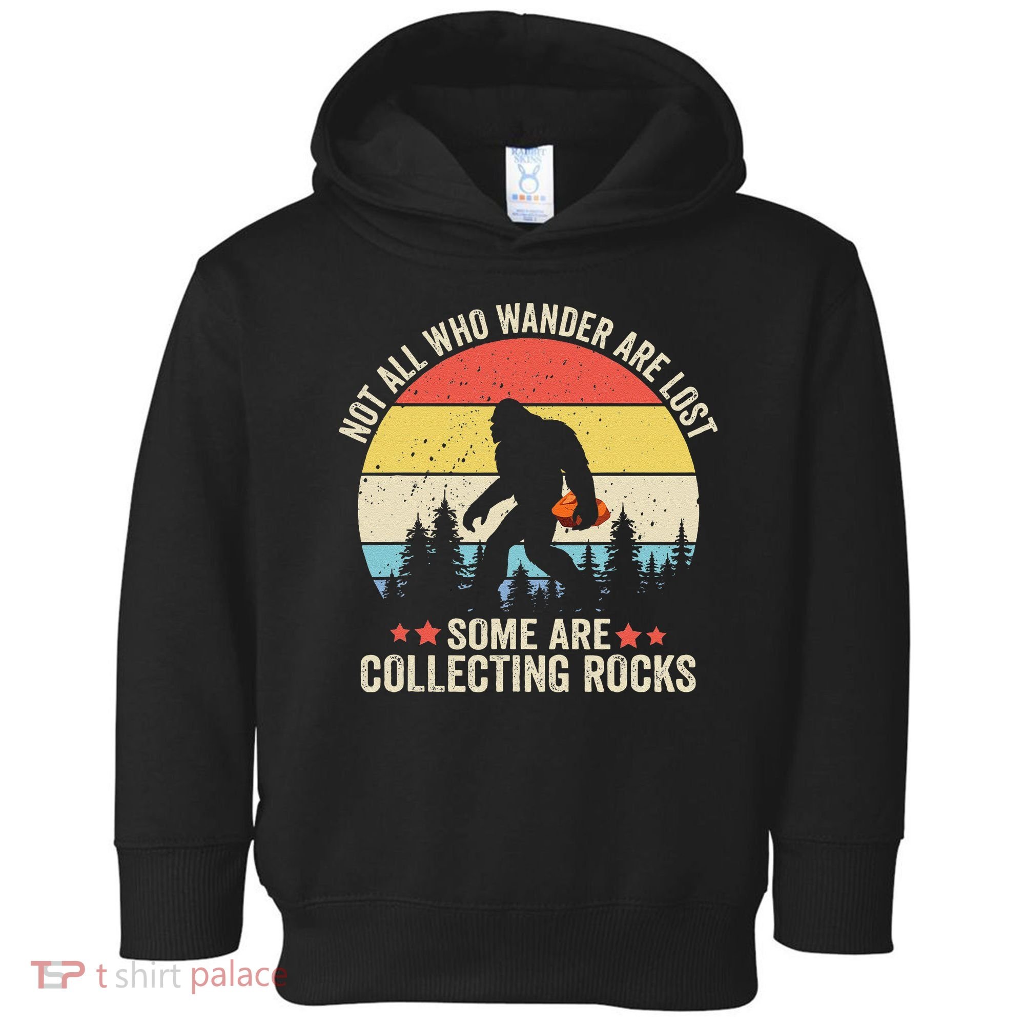 Rock Collector Bigfoot For Rockhound Geologist Geod Hunter Toddler Hoodie