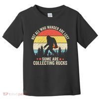 Rock Collector Bigfoot For Rockhound Geologist Geod Hunter Toddler T-Shirt thumb 0