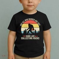 Rock Collector Bigfoot For Rockhound Geologist Geod Hunter Toddler T-Shirt thumb 2