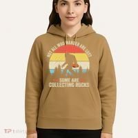 Rock Collector Bigfoot For Rockhound Geologist Geod Hunter Hoodie thumb 5