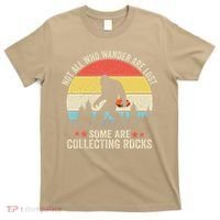 Rock Collector Bigfoot For Rockhound Geologist Geod Hunter T-Shirt thumb 0