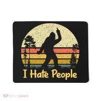 Retro Camping Bigfoot Sasquatch Middle Mousepad thumb 0