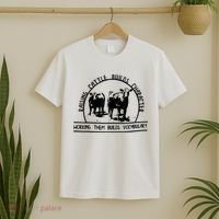 Raising Cattle Builds Character Working Them Builds T-Shirt thumb 2