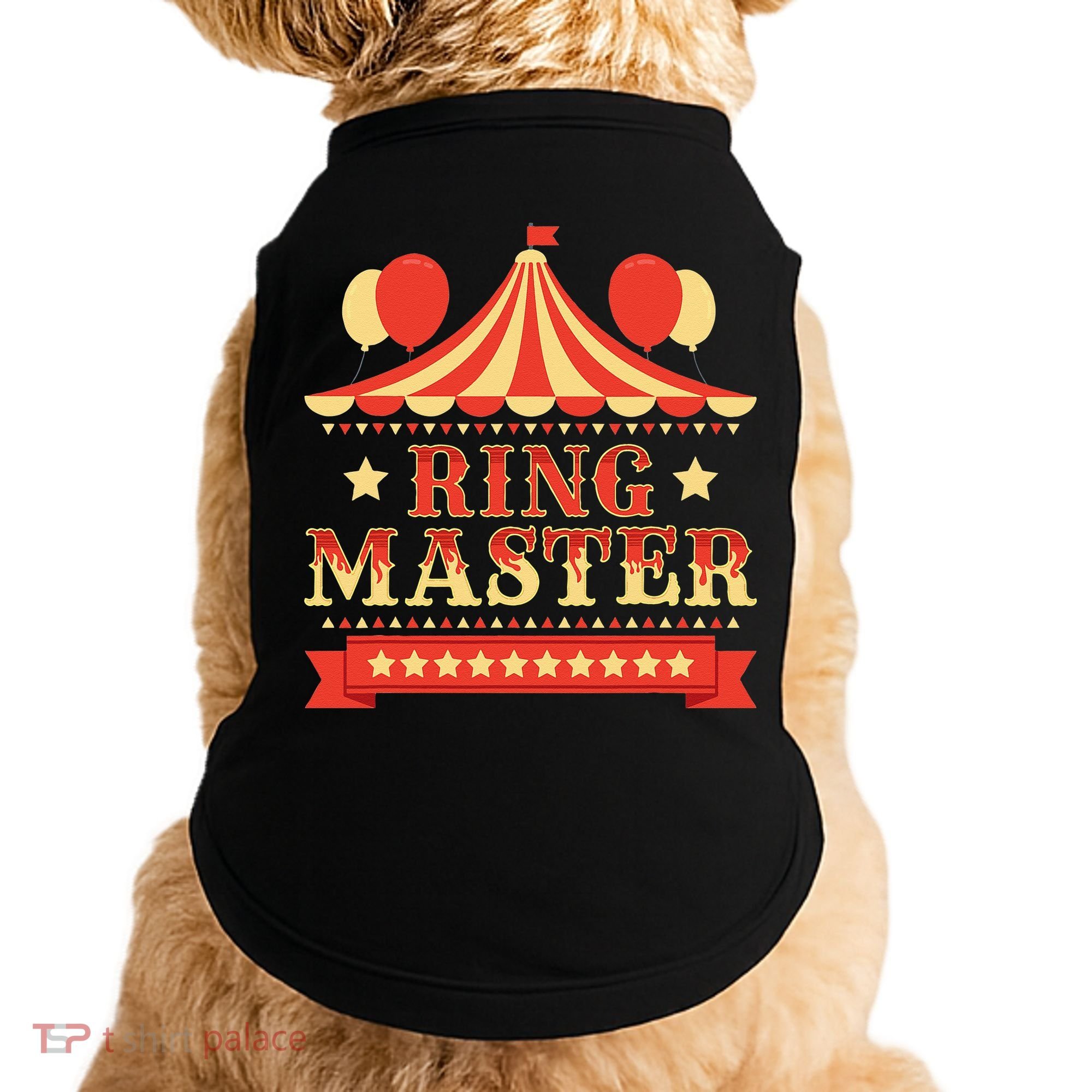 Ringmaster  Circus Birthday Party Circus Costume Doggie Tank