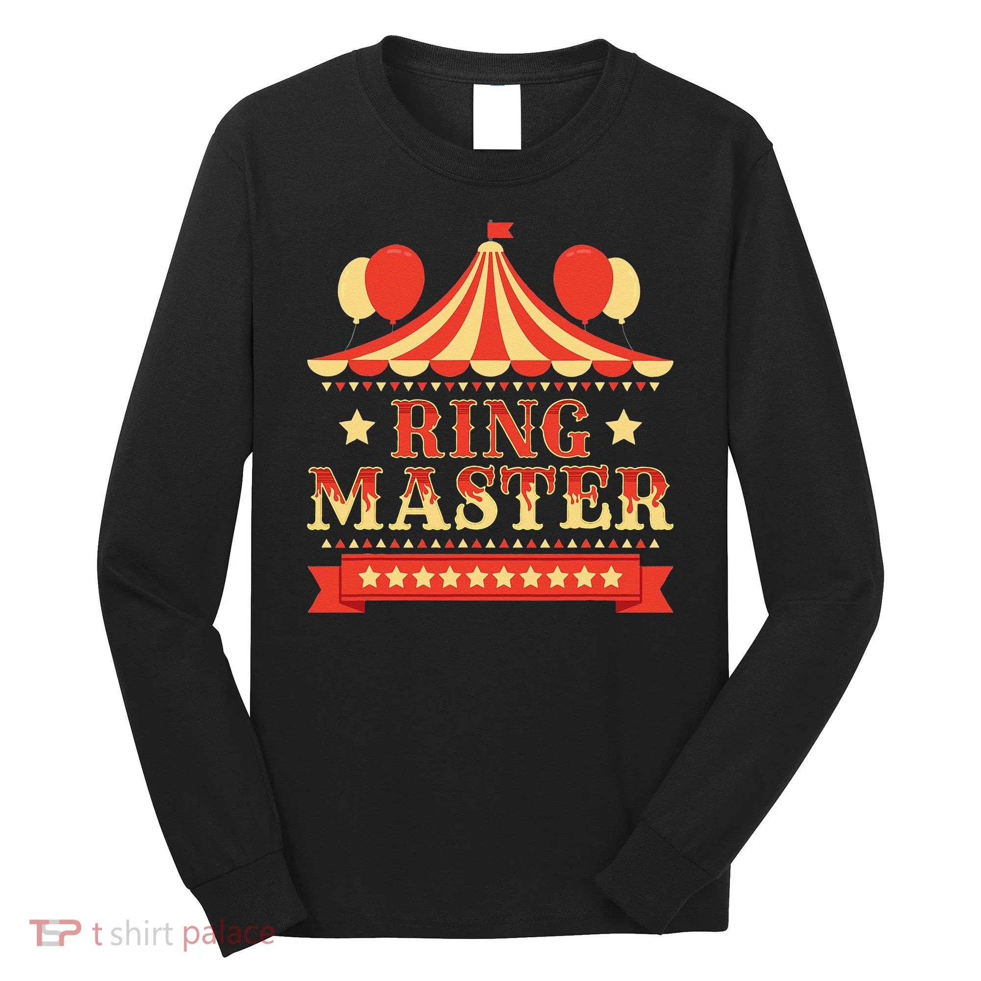 Ringmaster  Circus Birthday Party Circus Costume Long Sleeve Shirt