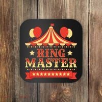 Ringmaster  Circus Birthday Party Circus Costume Coaster thumb 0