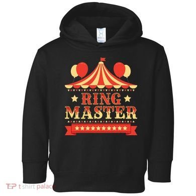 Ringmaster  Circus Birthday Party Circus Costume Toddler Hoodie