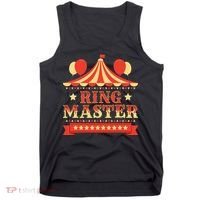 Ringmaster  Circus Birthday Party Circus Costume Tank Top thumb 0