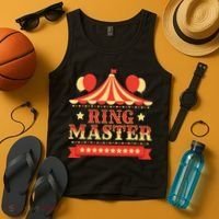 Ringmaster  Circus Birthday Party Circus Costume Tank Top thumb 4