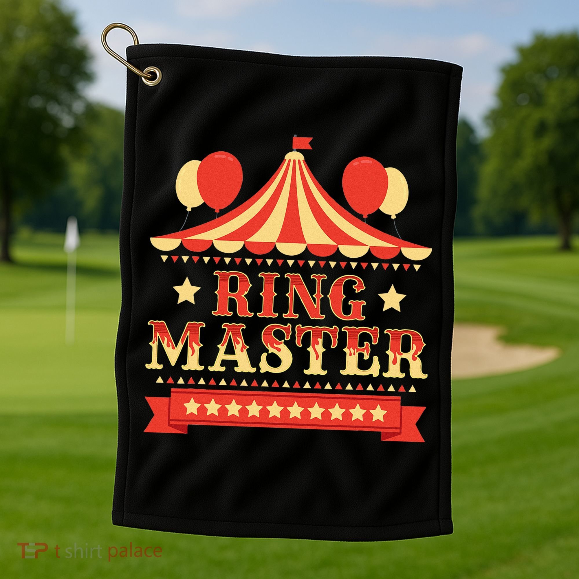 Ringmaster  Circus Birthday Party Circus Costume Golf Towel