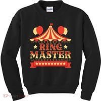 Ringmaster  Circus Birthday Party Circus Costume Kids Sweatshirt thumb 0