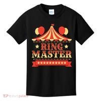 Ringmaster  Circus Birthday Party Circus Costume Kids T-Shirt thumb 0