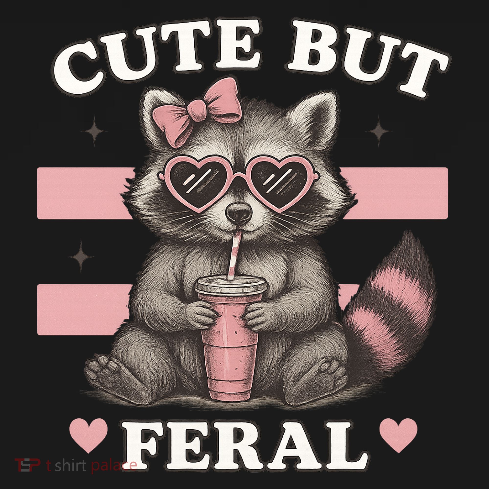 Raccoon Cute But Feral Funny Animal Baby Bodysuit