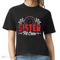 Race Car Birthday Party Racing Family Sister Pit Crew Comfort Colors Boxy T-Shirt thumb 0