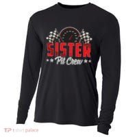 Race Car Birthday Party Racing Family Sister Pit Crew Cooling Performance Long Sleeve Crew thumb 0