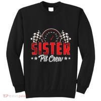 Race Car Birthday Party Racing Family Sister Pit Crew Tall Sweatshirt thumb 0