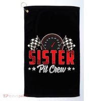 Race Car Birthday Party Racing Family Sister Pit Crew Golf Towel thumb 0