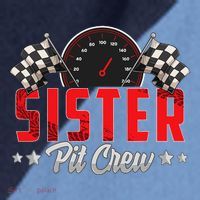 Race Car Birthday Party Racing Family Sister Pit Crew Raglan Baseball Sleeve Shirt thumb 2