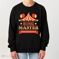 Ringmaster Circus Birthday Party Circus Costume Women's Sweatshirt thumb 0