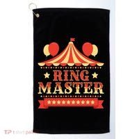 Ringmaster Circus Birthday Party Circus Costume Golf Towel thumb 0