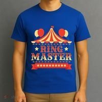 Ringmaster Circus Birthday Party Circus Costume T-Shirt thumb 3