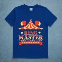 Ringmaster Circus Birthday Party Circus Costume T-Shirt thumb 5